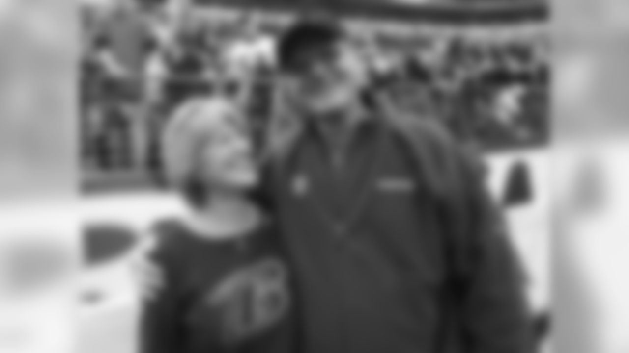 Jackie and Jack Harbaugh in Baltimore.