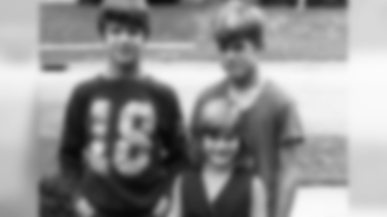 John, Jim and Joani Harbaugh