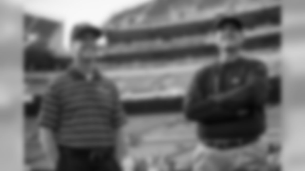 John and Jim Harbaugh in Baltimore.