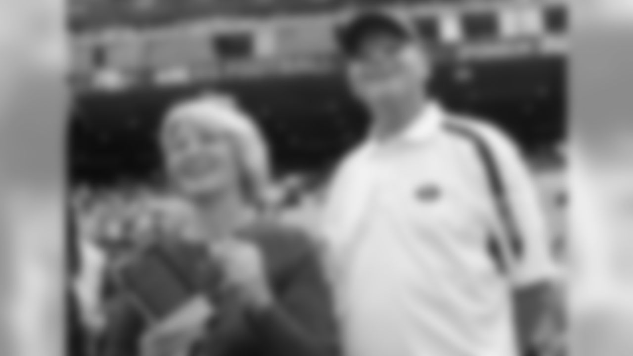 Jackie and Jack Harbaugh in San Francisco.