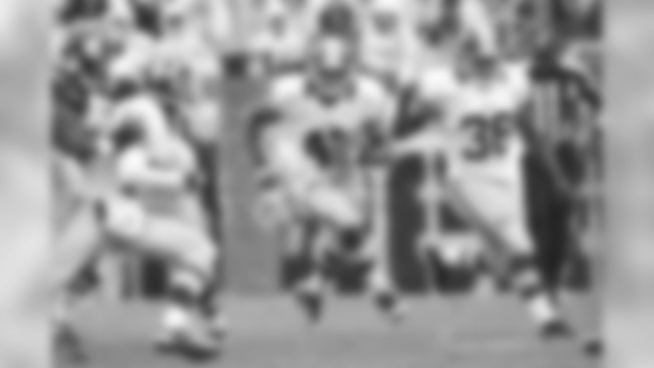No. 11: Morris Makes Something Out Of Nothing. On a day when the Redskins could never get started on offense, Morris still produced 59 yards on just 13 carries on the ground. He lost opportunities in the second half when the team fell behind.