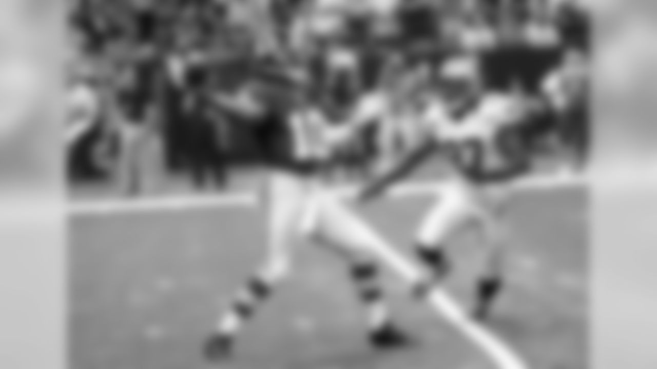 No. 6: Griffin III getting the ball out under pressure.