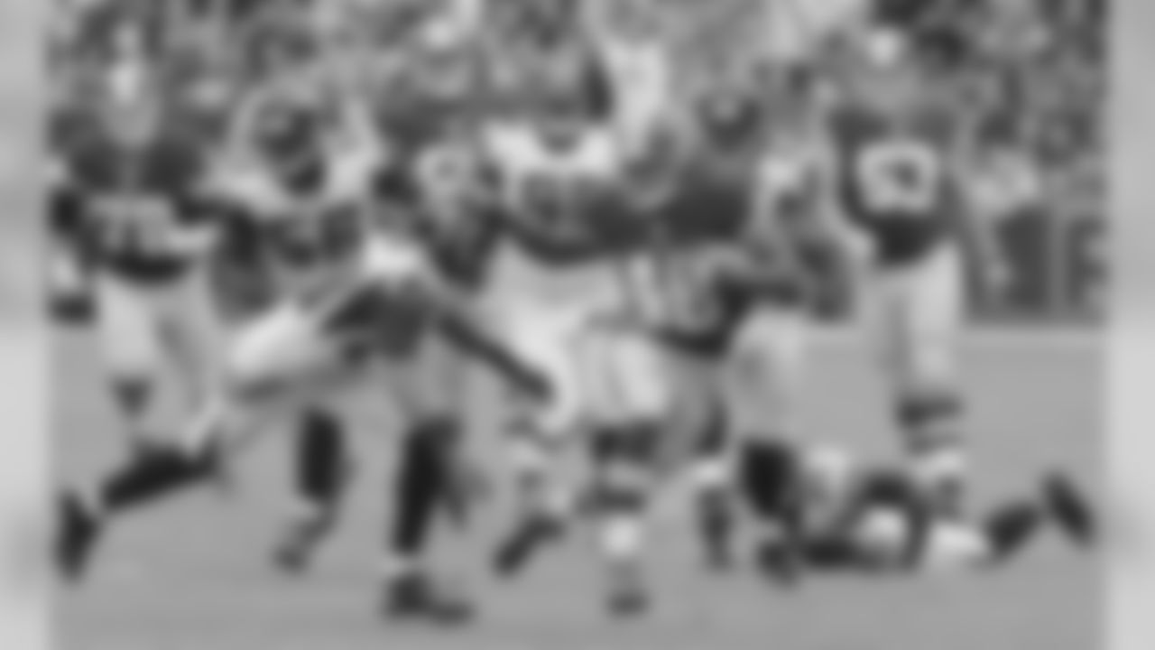 No. 4: Can't Stop, Won't Stop. In a game where the offense struggled to keep pace with the high-flying Falcons, Morris exploded for 115 yards on 18 carries.