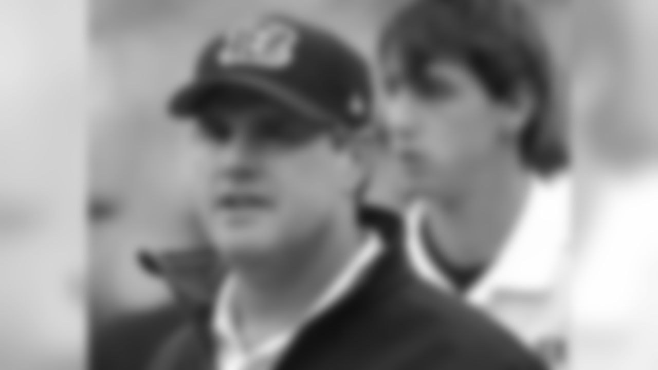 In his tenure in Cincinnati from 2011-13, the Bengals averaged 10 wins a season, making three consecutive playoff appearances and earning an AFC North championship in 2013.