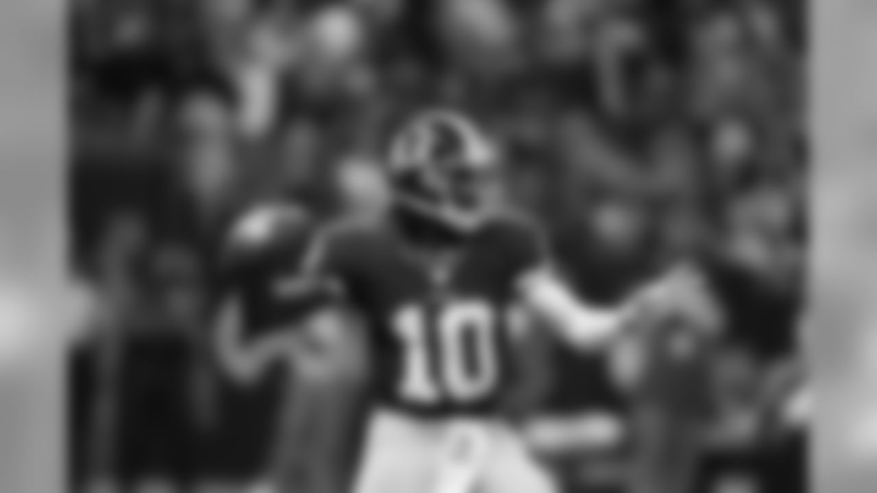 No. 3: Griffin III preparing to throw.