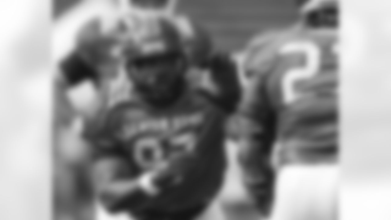 Defensive tackle Nathan Shepherd of Fort Hays State