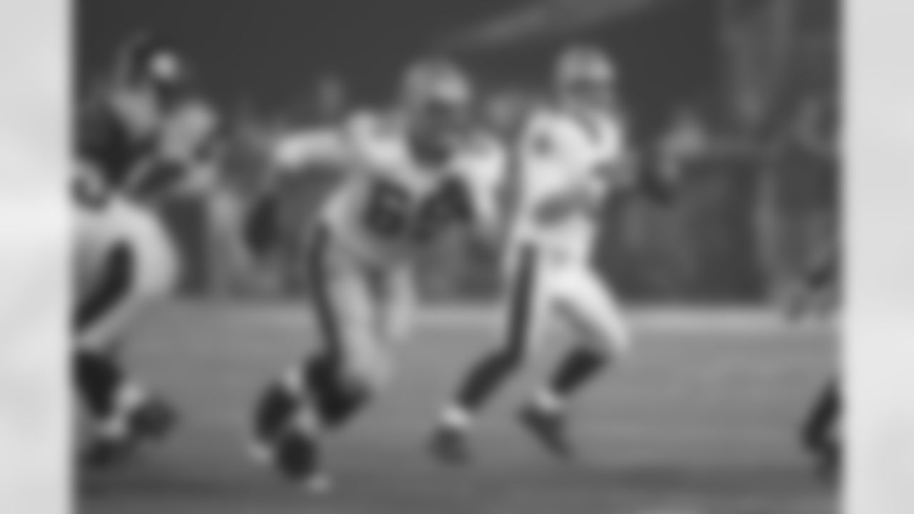 Alleman went on to start 12 of 13 contests at right guard and was credited with 53 knockdowns and key blocks