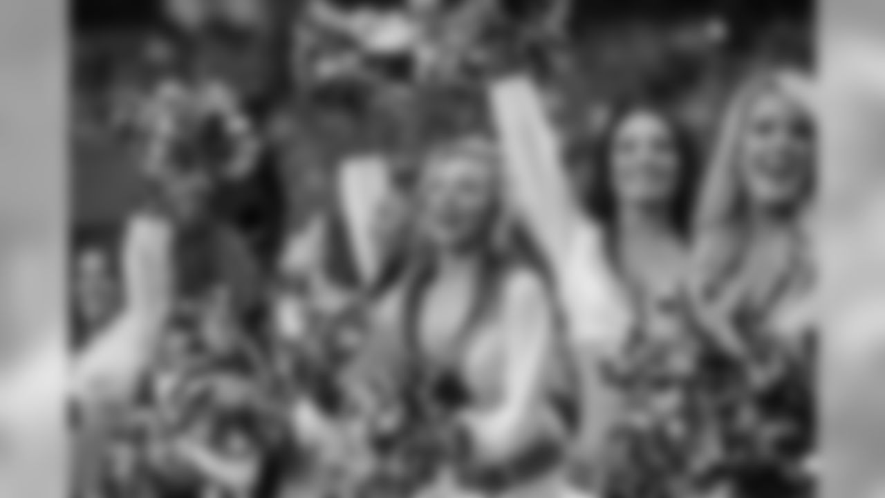 The Sea Gals cheered on the sidelines during game day, but also made numerous appearances throughout Super Bowl week at various events around the Phoenix area.