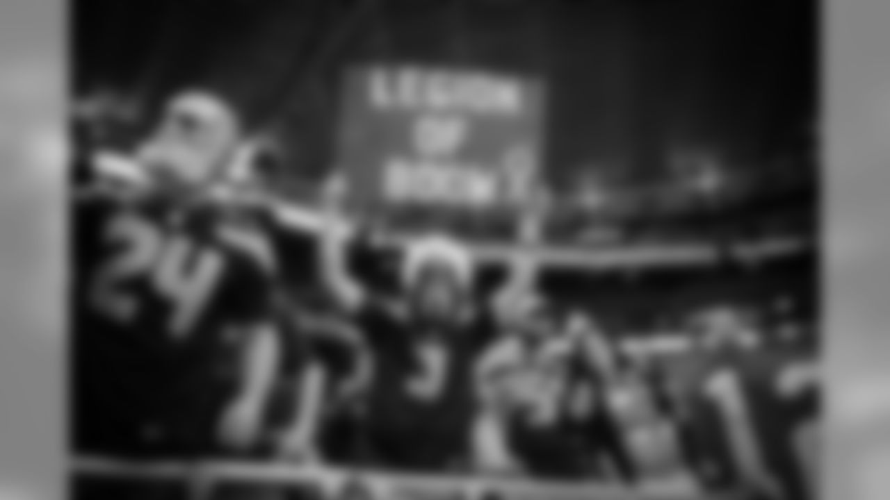 The 12th MAN was loud and proud in the Edward Jones Dome on Monday night, conspicous both by their attire and their noise.