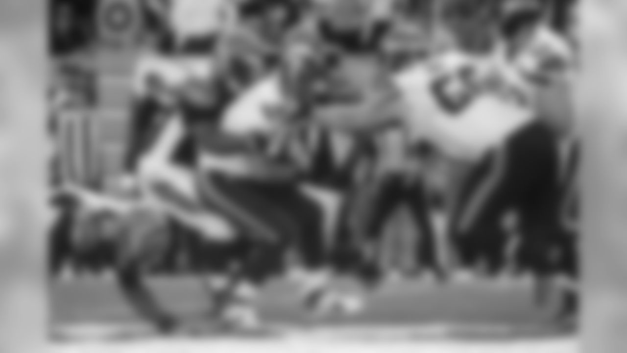 Quarterback Russell Wilson is sacked in the fourth quarter as the offense stalls.
