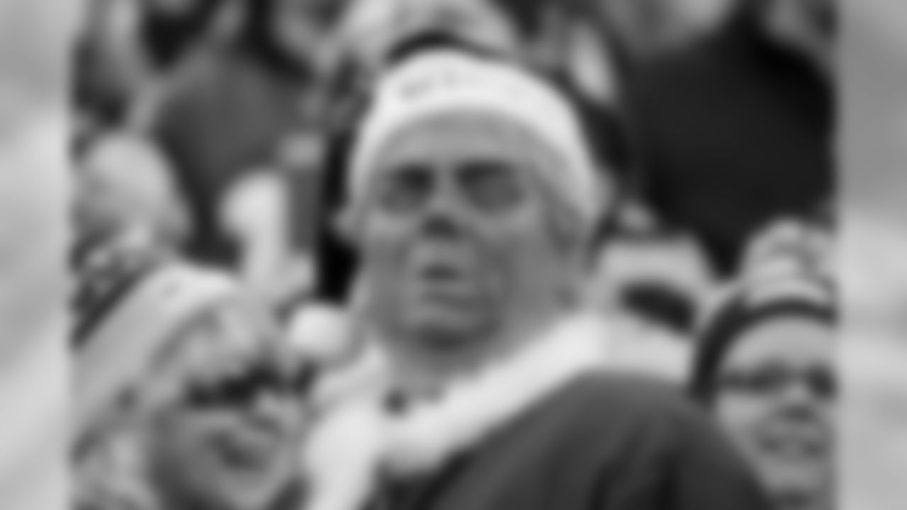 Even the Grinch was present for the division rivalry between the Seahawks and 49ers and the last home game before Christmas.