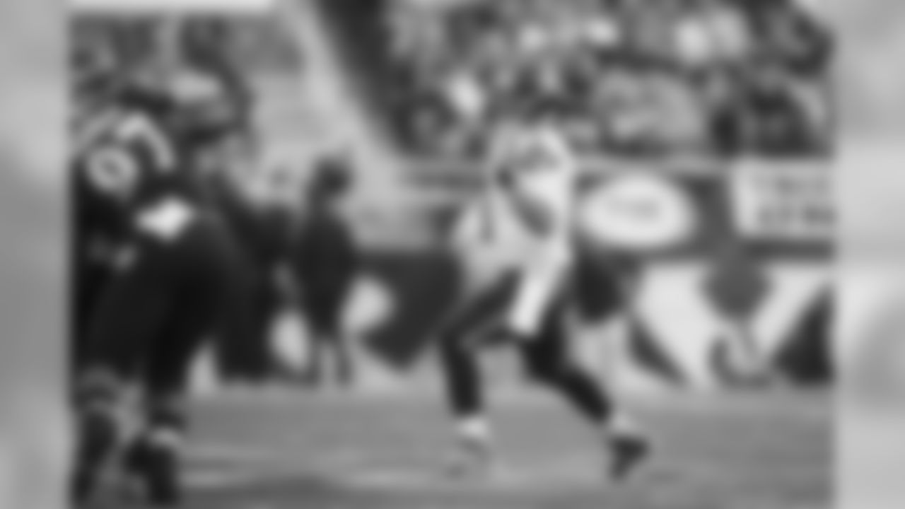 Quarterback Russell Wilson found himself with plenty of space and time in the pocket once again, and turned that advantage into five touchdown passes which sets a team single-game record.