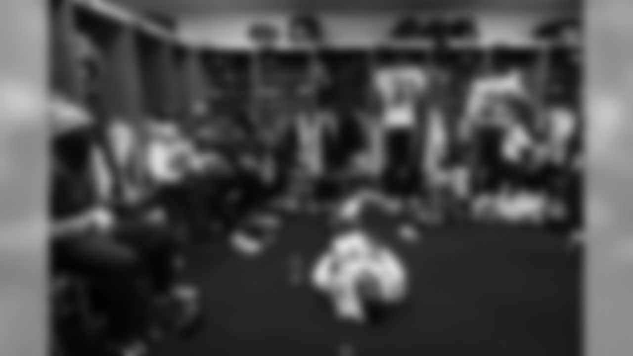 Back in the cramped visitors locker room of Arrowhead Stadium, the Seahawks finished getting dressed as Jeremy Lane laid on the floor to focus and visualize.