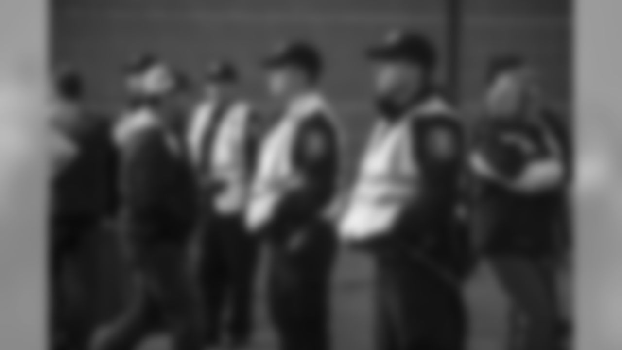 Outside the stadium, fans were greeted with enhanced security in wake of recent terrorist attacks around the world.