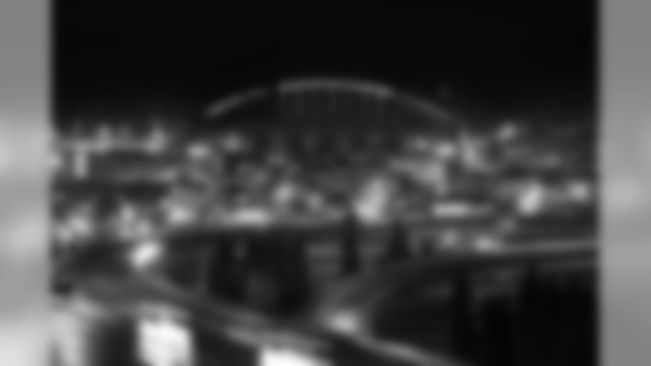 After the terror attacks on Paris, Seattle's CenturyLink Field was lit up in the colors of the French national flag in the days leading up to Sunday's game.