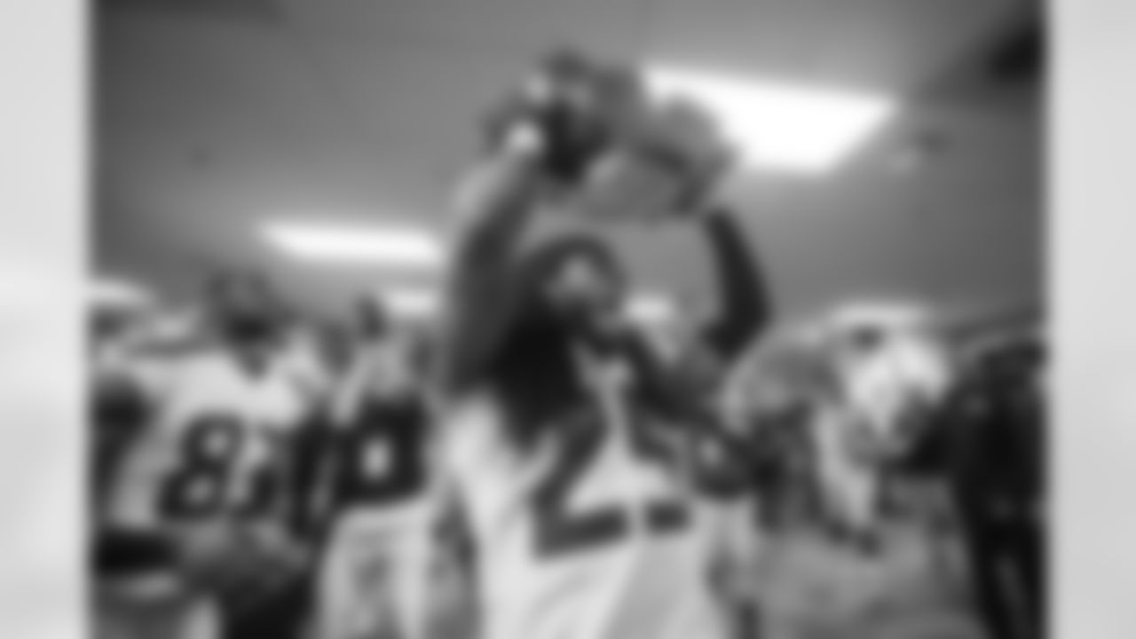 Cornerback Richard Sherman not only intercepted two passes, he also took the entire Madden turkey and brought it to the Seahawks locker room after the game to share with teammates.