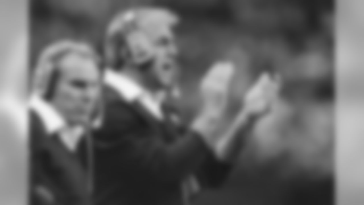 FILE - In this Dec. 13, 1982, file photo, Seattle Seahawks head coach Mike McCormack claps his hands while shouting encouragement to his players during an NFL football game against the Chicago Bears in the Kingdome in Seattle. McCormack, a Hall of Fame offensive lineman died Fridaym, Nov. 15, 2013, in Palm Desert, Calif. He was 83. During his nearly 50 years in professional football, McCormack played, coached and held several executive positions. (AP Photo/Dave Ekren, File)