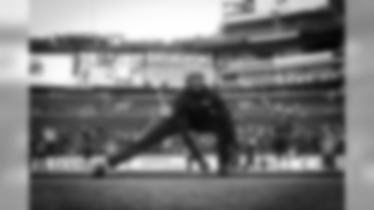 Two hours before kickoff and cornerback Byron Maxwell is on the field stretching as the sellout-crowd slowly starts to fill the stadium.