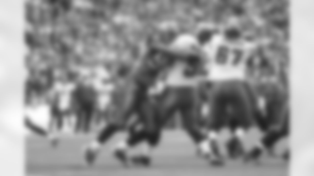 Julian Peterson hits Eagles quarterback Donovan McNabb