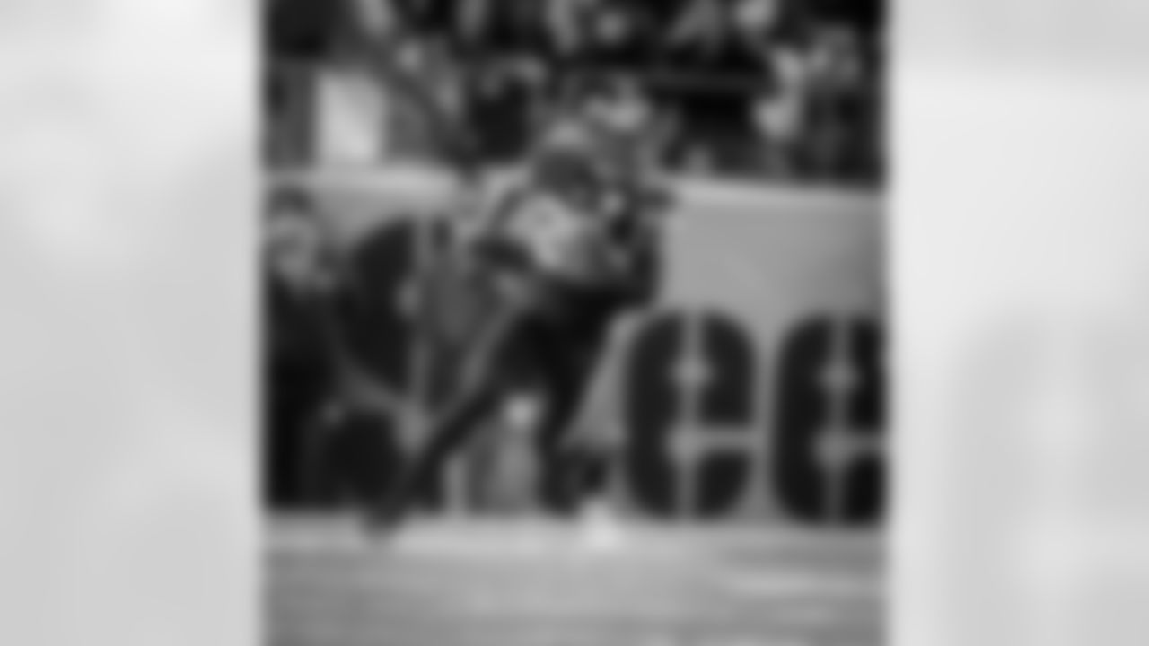 RB Le'Veon Bell leads the Steelers Rushing attack with 1,268 yards on 261 carries and has 7 rushing touchdowns. In addition, Bell has 75 receptions for 616 receiving yards and has 2 receiving touchdowns.