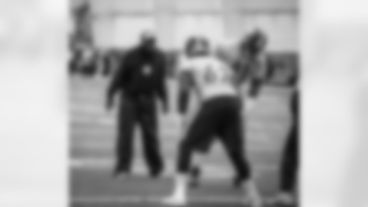 John Mitchell, Stephon Tuitt, and Johnny Maxey