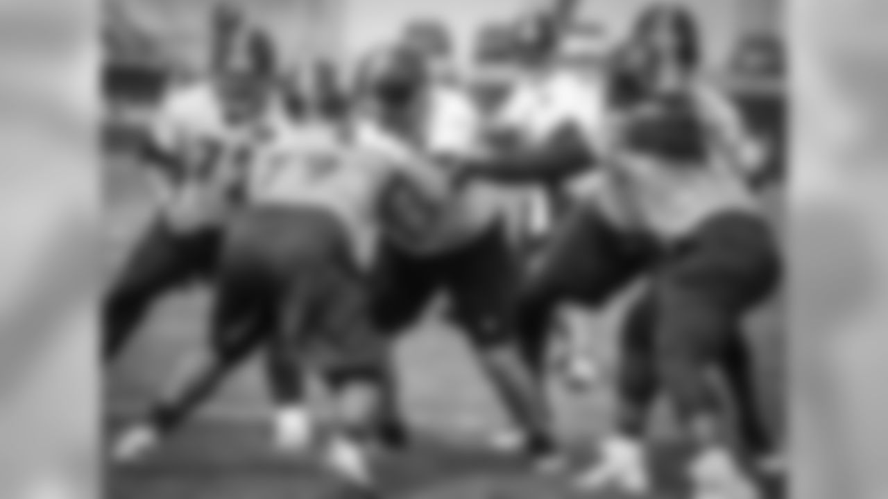 Cody Wallace, Javon Hargrave, B.J. Finney, Ricardo Mathews