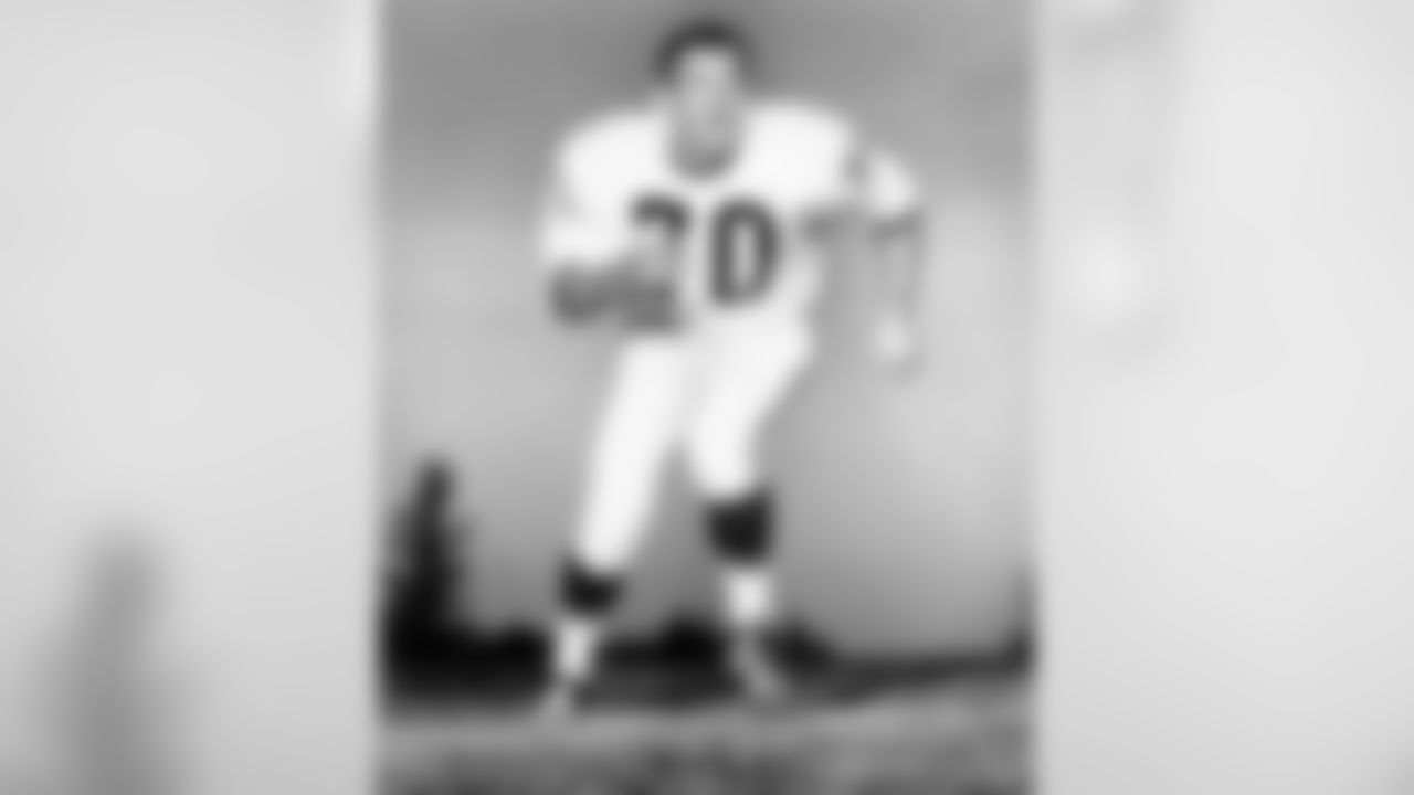 1950 ERNIE STAUTNER: The franchises most significant player during its first quarter-century of existence, Stautner is the first player to have his jersey number officially retired by the Steelers, Joe Greene being the only other. Defensive statistics for his era are sketchy, but in only one of his 14 NFL seasons did Stautner miss a game, one in 1953, and he finished with 23 fumble recoveries. A nine-time Pro Bowl selection, Stautner was named first-team All-Pro once and second-team All-Pro four times. Hall of Fame, Class of 1969.