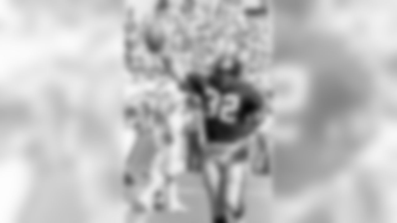 1972 FRANCO HARRIS: In terms of coming up big in critical games, Harris is the running back version of Terry Bradshaw. In 19 playoff games, Harris carried 400 times for 1,556 yards (3.9 average) with 16 touchdowns, while also catching 51 passes for 504 more yards and another touchdown. Harris rushed for four touchdowns in four Super Bowl wins. Harris is second in all-time postseason rushing yards to Emmitt Smith (1,556-1,586) but when receptions are added in, Harris leads Smith in yards from scrimmage (2,060-1,928). Hall of Fame, Class of 1990. Four Super Bowl rings.