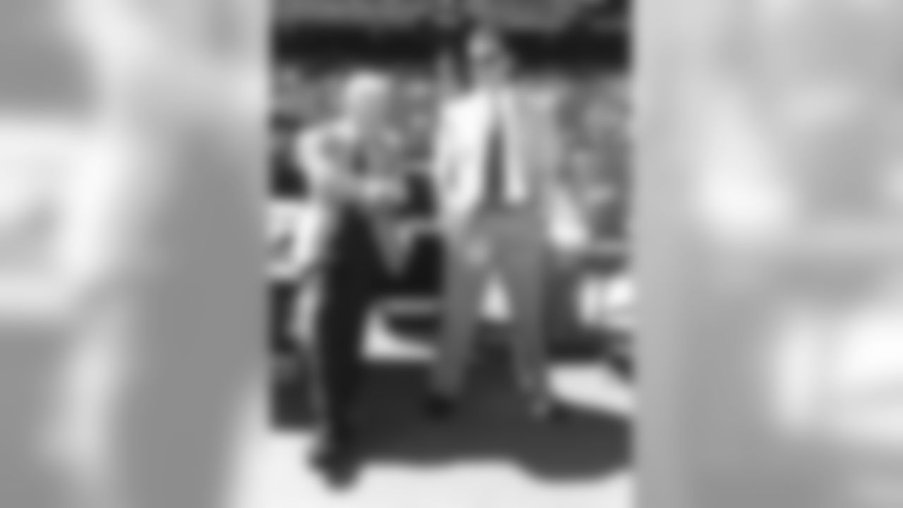 A portrait of Dan Rooney and Art Rooney II.