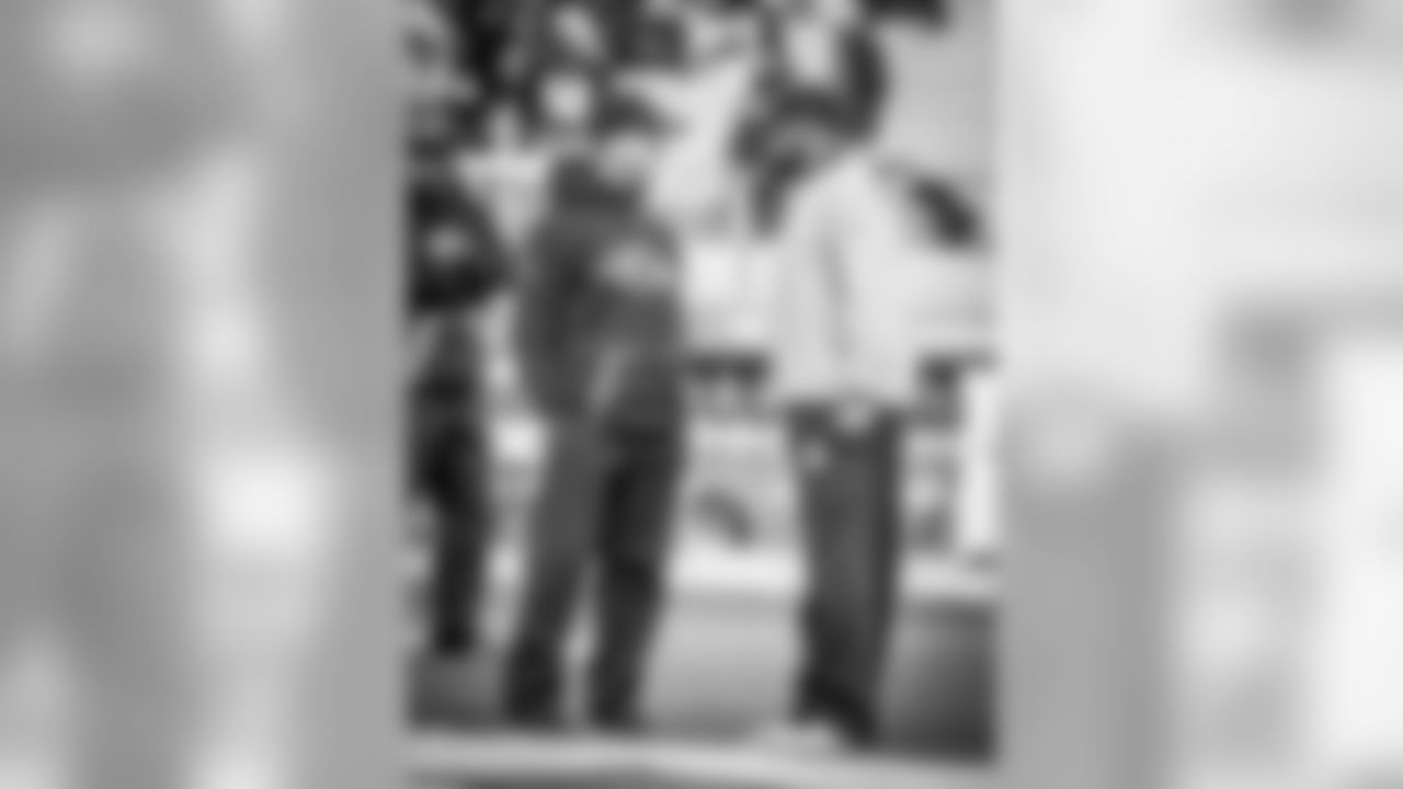 Ravens head coach John Harbaugh and Steelers head coach Mike Tomlin