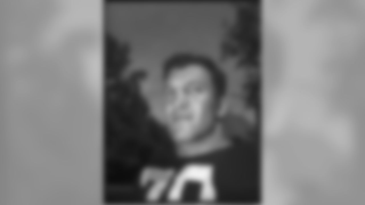 1950 ERNIE STAUTNER: The franchises most significant player during its first quarter-century of existence, Stautner is the first player to have his jersey number officially retired by the Steelers, Joe Greene being the only other. Defensive statistics for his era are sketchy, but in only one of his 14 NFL seasons did Stautner miss a game, one in 1953, and he finished with 23 fumble recoveries. A nine-time Pro Bowl selection, Stautner was named first-team All-Pro once and second-team All-Pro four times. Hall of Fame, Class of 1969.