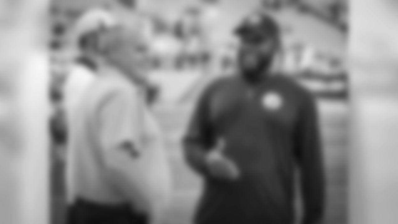 Kevin Colbert and Coach Mike Tomlin