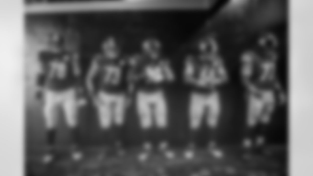 Alejandro Villanueva, Ramon Foster, Maurkice Pouncey, David DeCastro, and Marcus Gilbert