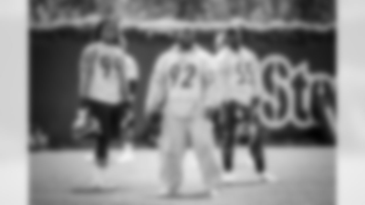 Keion Adams, James Harrison, and Arthur Moats