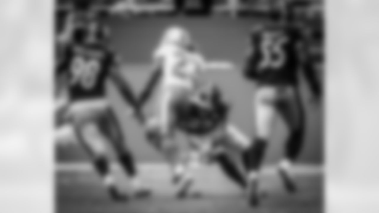 Vince Williams, Mike Mitchell, and Arthur Moats