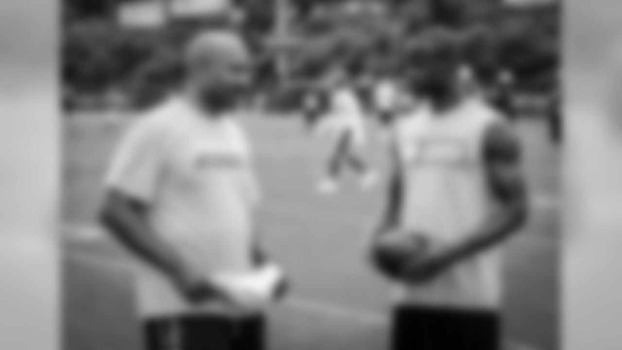 Carnell Lake and Ike Taylor