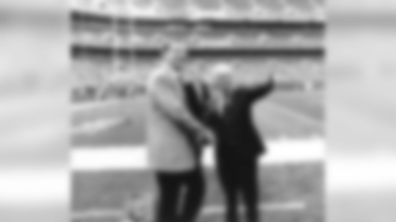 Dan Rooney, Paul Tagliabue and Roger Goodell.
