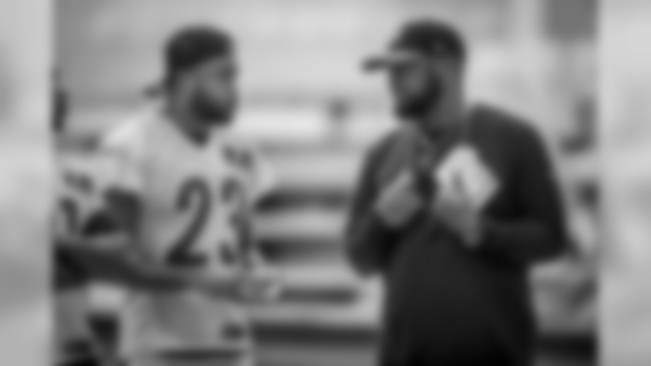 Mike Mitchell and Coach Mike Tomlin