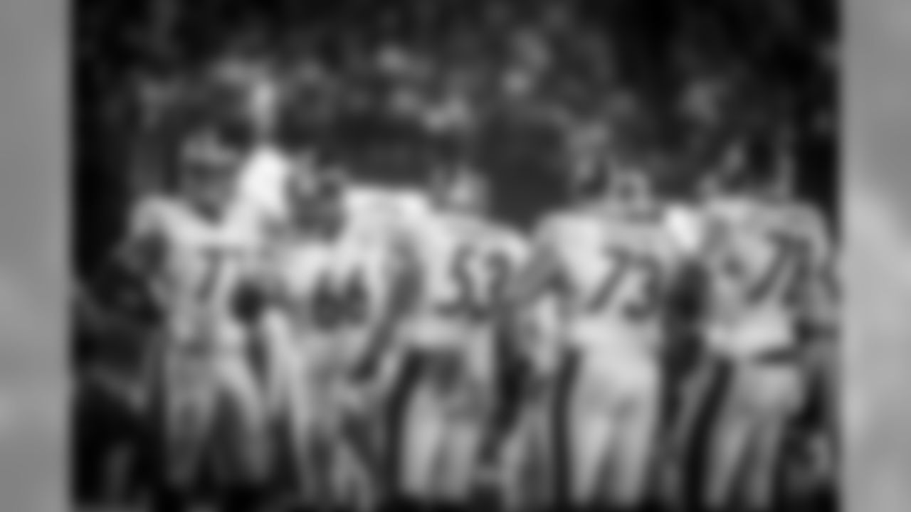 Marcus Gilbert, David DeCastrom Maurkice Pouncey, Ramon Foster, and Alejandro Villanueva