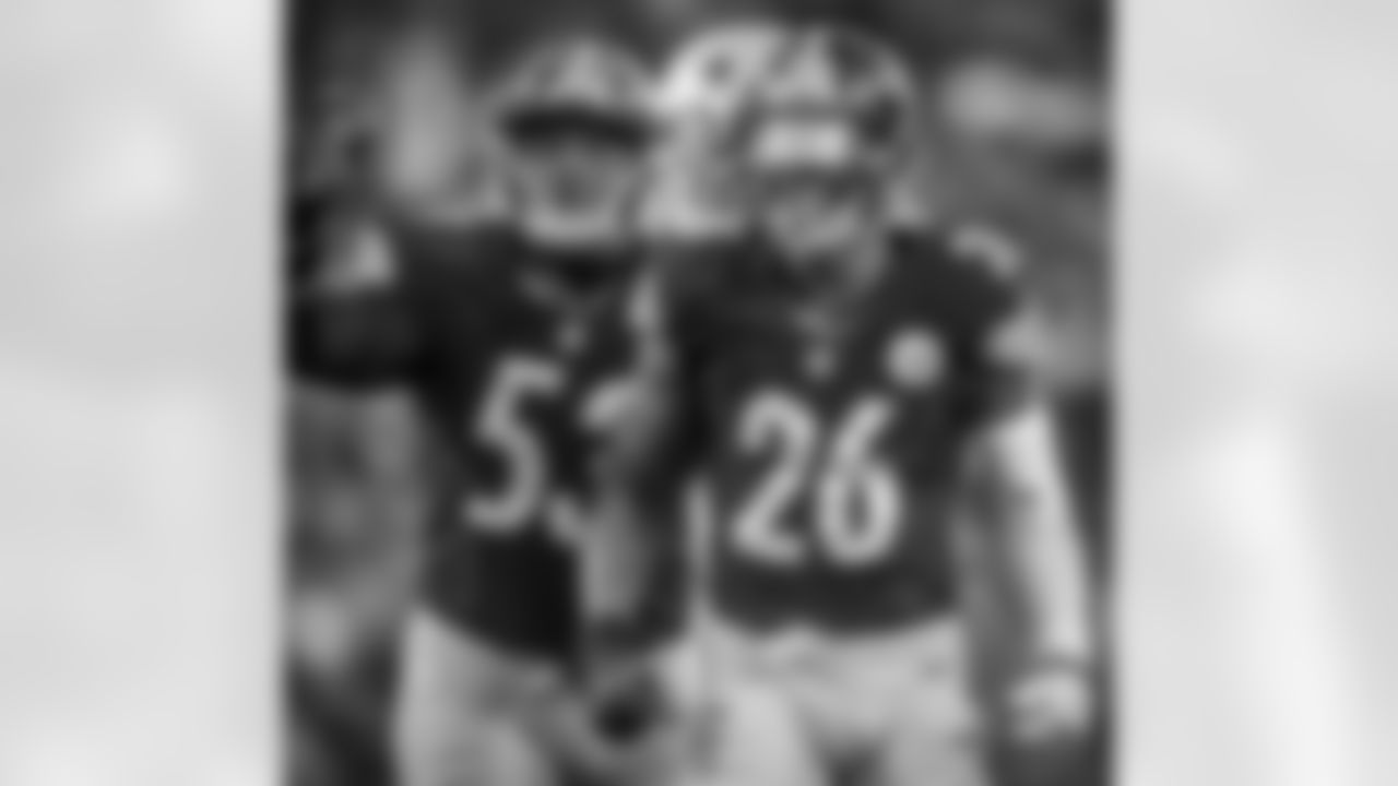 Le'Veon Bell and Maurkice Pouncey