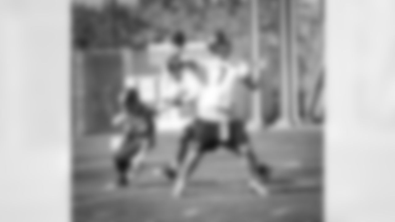 Ben Roethlisberger, Alejandro Villanueva, and Tyler Matakevich