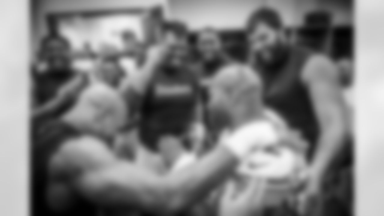 Ryan Shazier, Marcus Gilbert, Alejandro Villanueva, and James Harrison