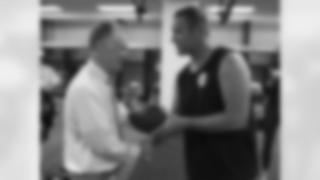Art Rooney and Ben Roethlisberger