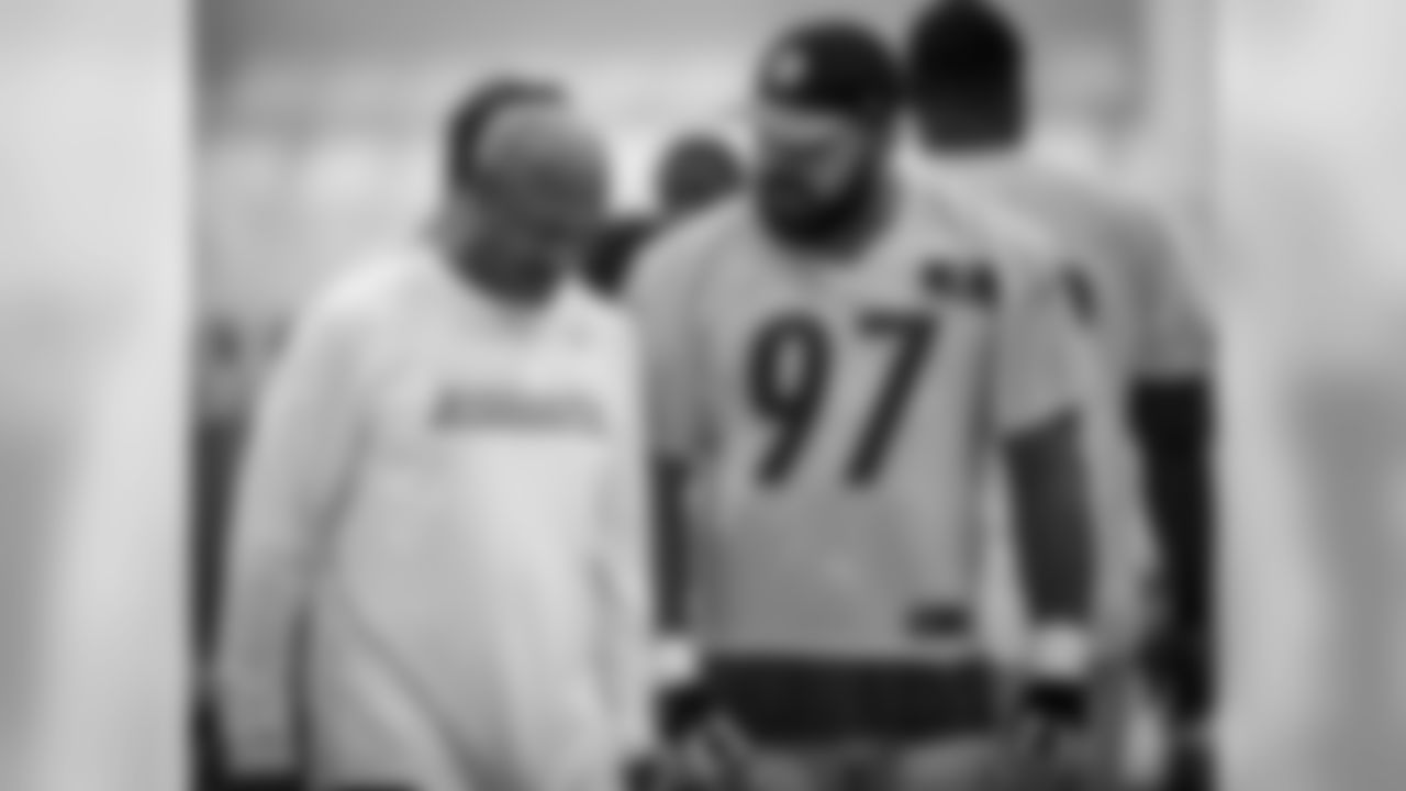 Carnell Lake and Cameron Heyward