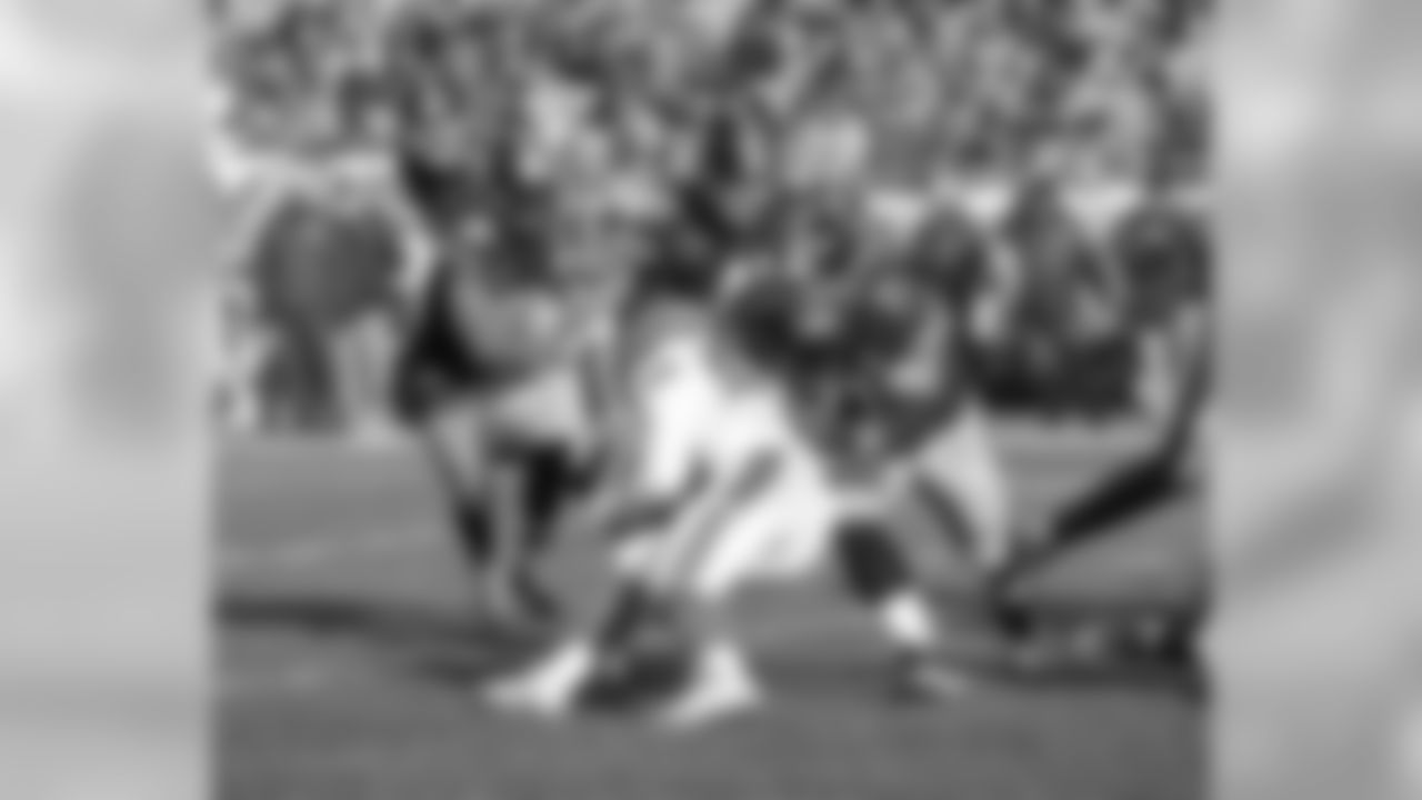 Matt Feiler, Roosevelt Nix, and Stevan Ridley