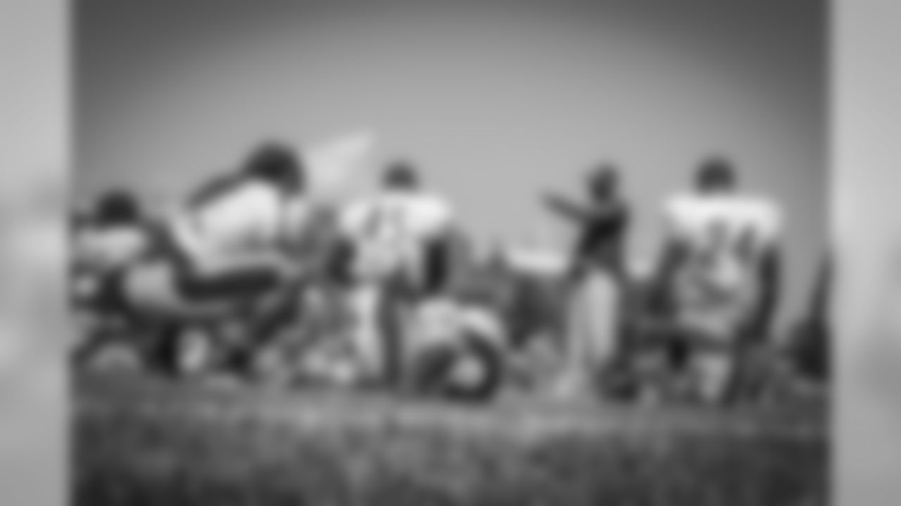 RB Daryl Richardson, FB Roosevelt Nix, and RB Brandon Brown-Dukes
