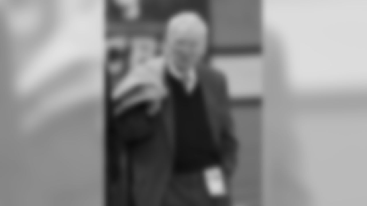 A portrait of Dan Rooney during a game against the Cleveland Browns at Cleveland Browns Stadium on December 24th, 2005.