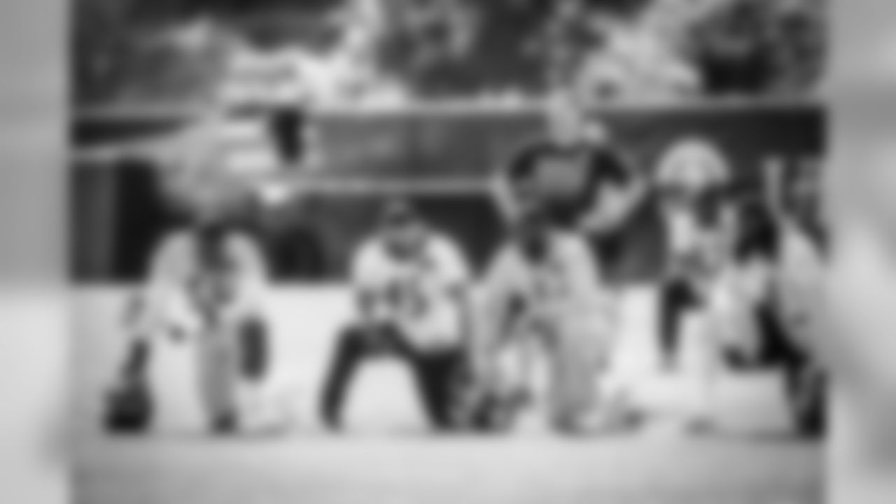 Arthur Moats, Roosevelt Nix, Vince Williams, and Sammie Coates