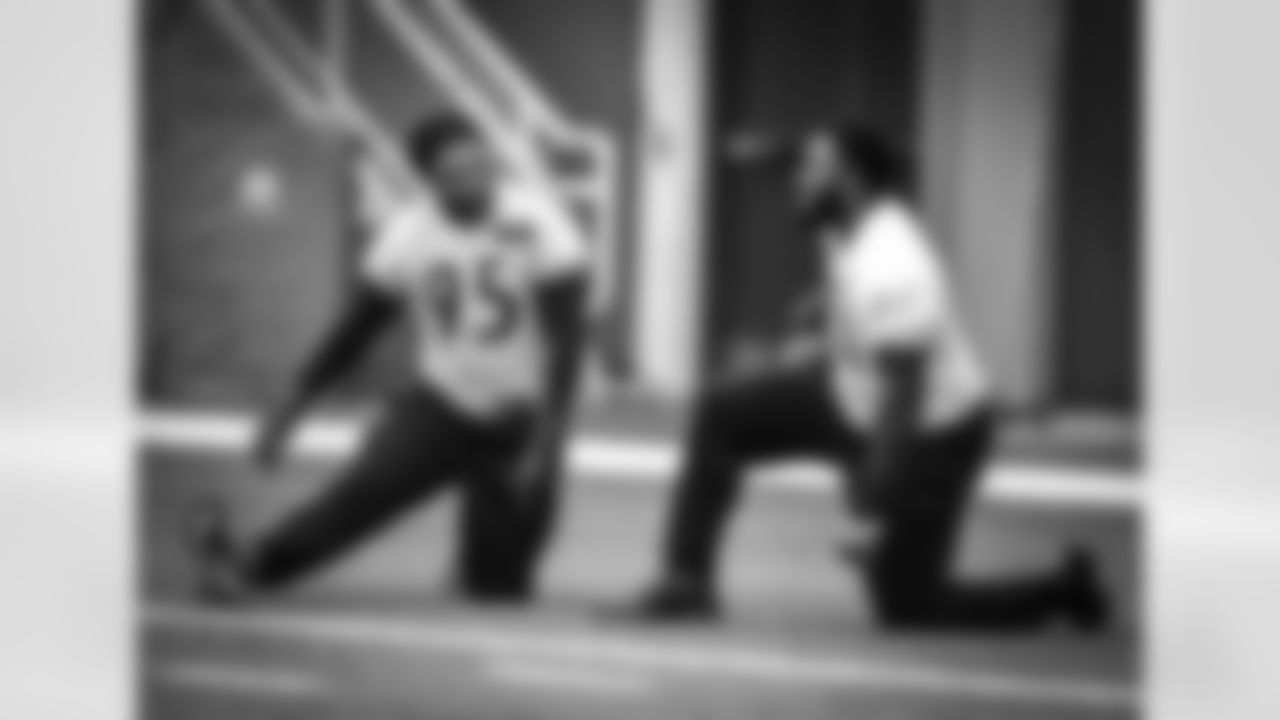 Jarvis Jones and Chris Hubbard