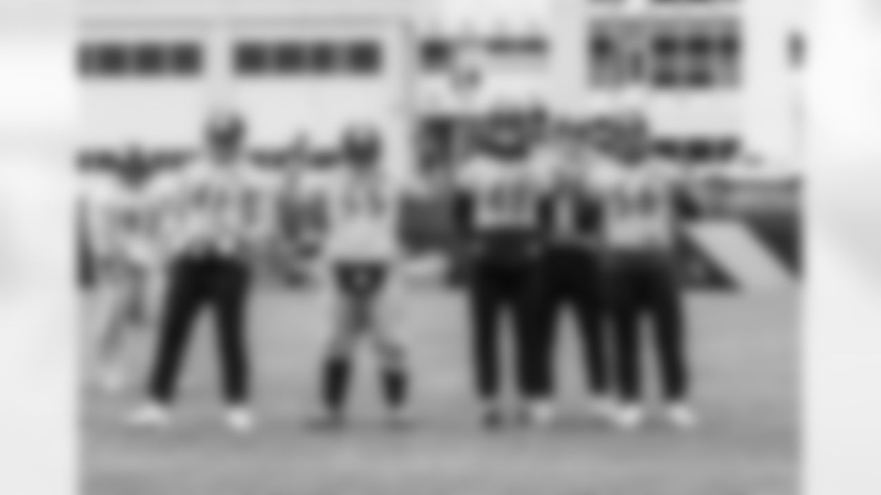 Farrington Huguenin, Arthur Moats, Bud Dupree, T.J. Watt, and Anthony Chickillo